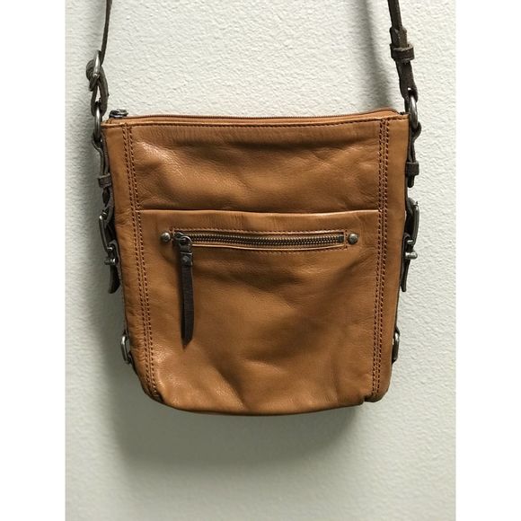 100% Leather Happy & Free Crossbody Bag - Picture 5 of 11